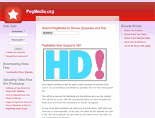 Tablet Screenshot of pegmedia.org